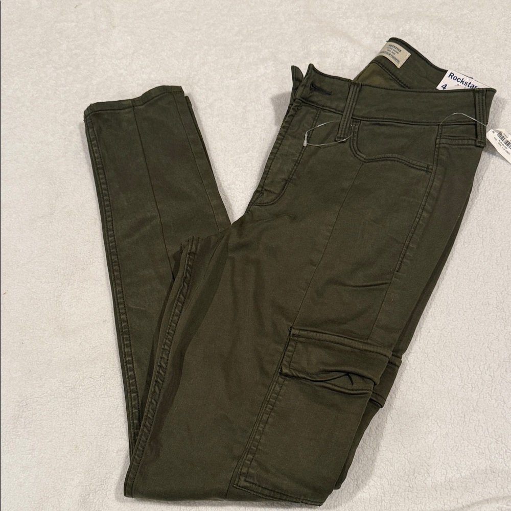 Old Navy Dark Green Cargo Pants